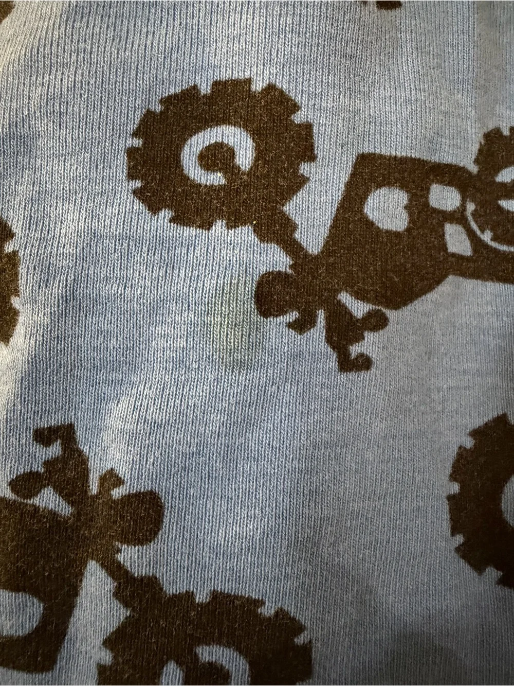 Hanna Andersson Blue and Black Motorcycle Pajama Set